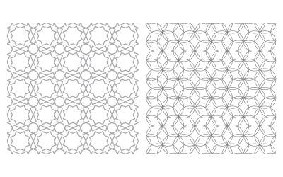Islamic ornament vector Illustration design template v.14