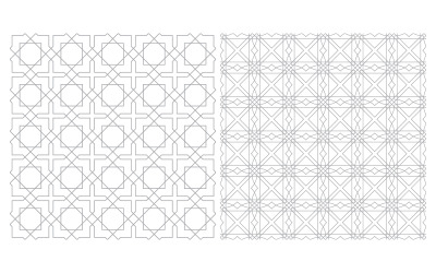 Islamic ornament vector Illustration design template v.15