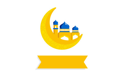 Islamic ornament vector Illustration design template v.6