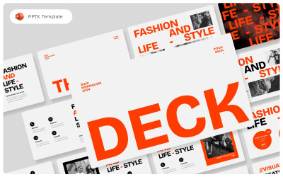 Modèle de présentation PowerPoint minimaliste audacieux