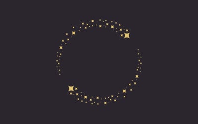 Circle star Vector icon design illustration design template v.1