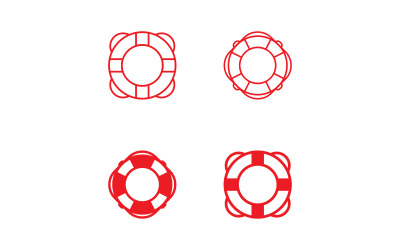 Illustrazione del design dell&amp;#39;icona vettoriale SOS Modello v.13