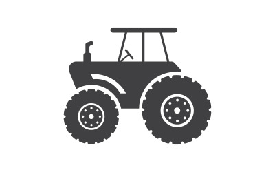 Traktor Vector icon design illustration Šablona v.4