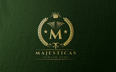 Logo Majesticas Letter M Pro