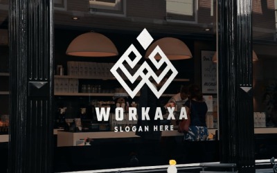 Logo Workaxa Letter W Pro