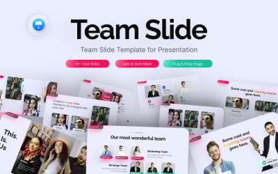 Modèle de présentation de l&amp;#39;équipe Diapositive 1