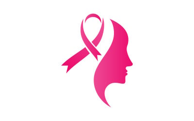 Breast cancer concept Pink ribbon event Vector illustration v.10