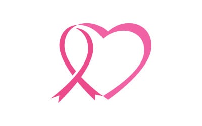 Breast cancer concept Pink ribbon event Vector illustration v.15