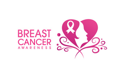 Breast cancer concept Pink ribbon event Vector illustration v.19