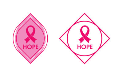 Breast cancer concept Pink ribbon event Vector illustration v.7