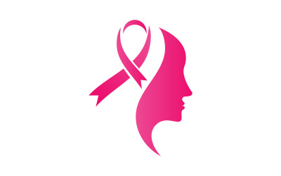 Concepto de cáncer de mama Evento de lazo rosa Ilustración vectorial v.10