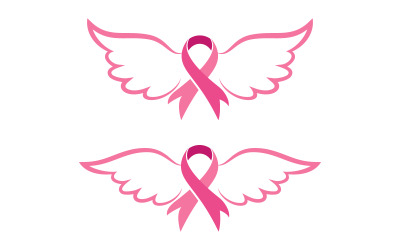 Concepto de cáncer de mama Evento de lazo rosa Ilustración vectorial v.11