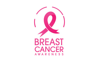 Concepto de cáncer de mama Evento de lazo rosa Ilustración vectorial v.16