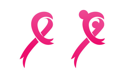 Concepto de cáncer de mama Evento de lazo rosa Ilustración vectorial v.1