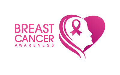Concepto de cáncer de mama Evento de lazo rosa Ilustración vectorial v.20