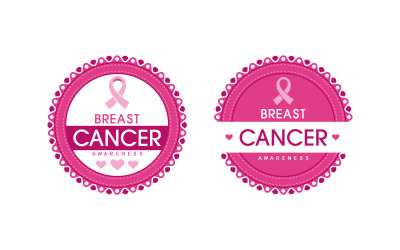 Concepto de cáncer de mama Evento de lazo rosa Ilustración vectorial v.22