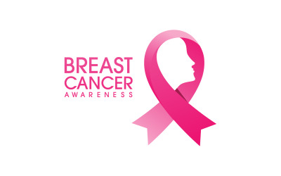 Concepto de cáncer de mama Evento de lazo rosa Ilustración vectorial v.6