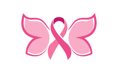 Concepto de cáncer de mama Evento de lazo rosa Ilustración vectorial v.9