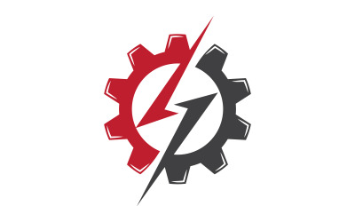 Gear work industry Vector icon design illustration v.10