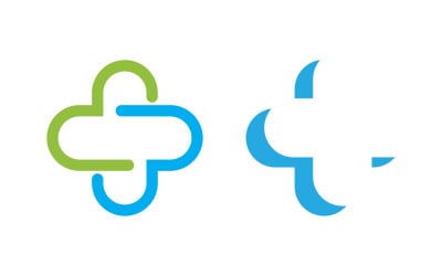 Health Medical element icon logo illustration template vector v.7