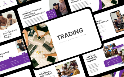 Trading - Prezentacja cyfrowa finansowa