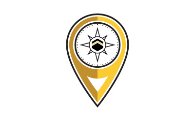 Modello di progettazione dell&amp;#39;icona dell&amp;#39;illustrazione vettoriale della Kaaba v.14