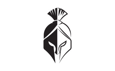 Gladiator spartan vector icon illustration design template v.17