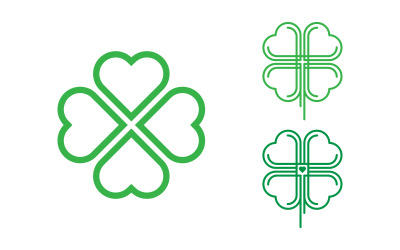 Nature Clover Leaf Logo Template Design Template v.3