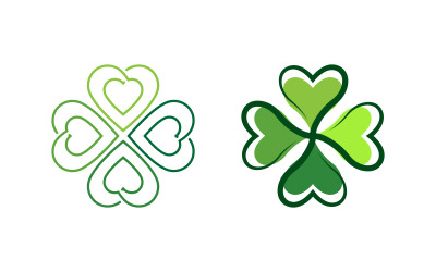 Nature Clover Leaf Logo Template Design Template v.5