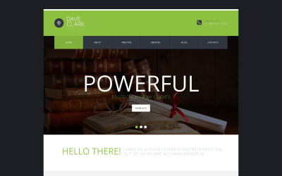 Magánjogász WordPress téma
