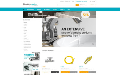 Plumbing ZenCart Template