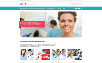 Reszponzív Rehabilitáció témakörű WordPress sablon 49405