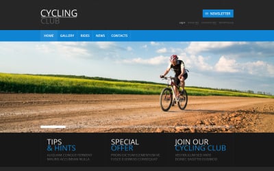 Rugalmas WordPress téma kerékpározása