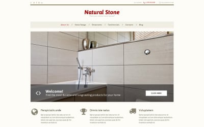 Stone Decor WordPress-tema