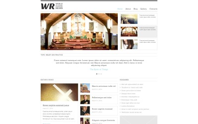 Thème Joomla adaptatif pour site de nouvelles #49473