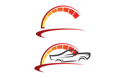 Auto car Racing Logo Template vector illustration v.5