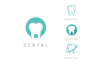 Diş kliniği logosu. diş hekimi ve sağlık ağız. İşletmeniz için illüstrasyon 14