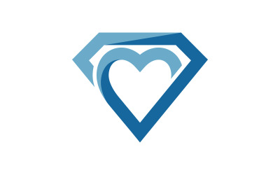 Luksusowa ikona diamentu Logo ilustracja wektorowa v.12