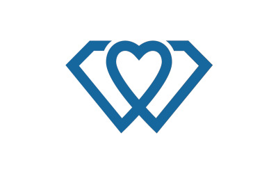 Luksusowa ikona diamentu Logo ilustracja wektorowa v.17
