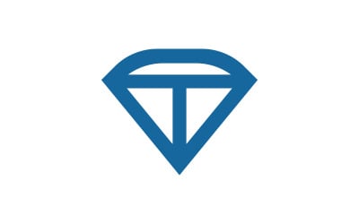 Luxury Diamond icon Logo vector illustration v.7