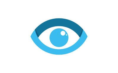 Health Eye Care vector Logo design illustration v.1