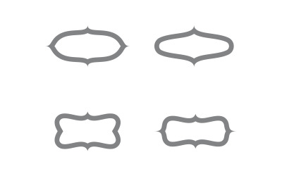 Шаблон логотипа с векторной иллюстрацией циркового элемента v.6