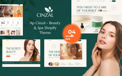 Ap Cinzal - Tema de Shopify para belleza y spa