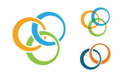 Business corporate abstract unity vector logo Template v.1