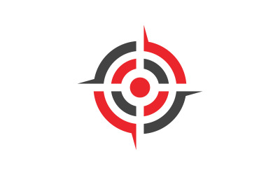 Target Goals icon vector illustration design template v.1
