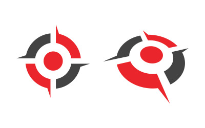 Target Goals icon vector illustration design template v.2