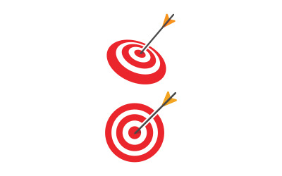 Target Goals icon vector illustration design template v.4
