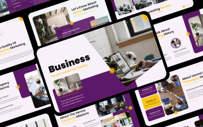 Biznes - Szablon prezentacji marketingowej