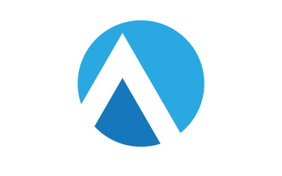 Ein Brief Konzept Logo Business Design Vorlage v.5