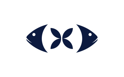 Vislogo-pictogramontwerp vector 9